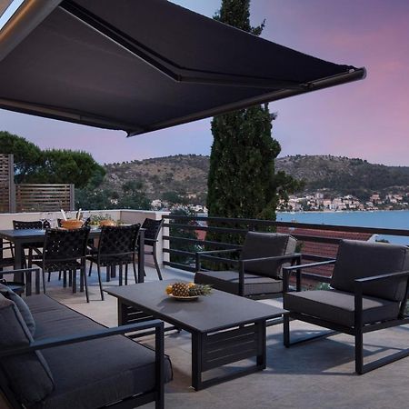The Grande - Huge Terrace - Amazing Sea Views - Tastefully Furnished - Access To Rooftop Terrace And Gym - Hillside Apartments Rogoznica Rogoznica  Dış mekan fotoğraf